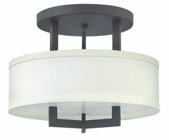 Hampton LED Semi-Flush Mount in Buckeye Bronze (13|3200KZ-LED)