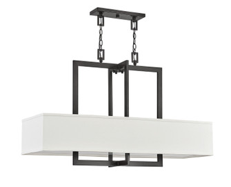 Hampton LED Chandelier in Buckeye Bronze (13|3218KZ)