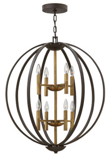 Euclid LED Chandelier in Spanish Bronze (13|3468SB) Euclid LED Chandelier in Spanish Bronze (13|3468SB)