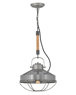 Brooklyn LED Pendant in Rustic Pewter (13|34907RP)