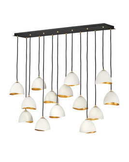 Nula LED Pendant in Shell White (13|35909SHW)