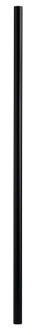 10ft Post with Ground Outlet and Photocell 10' Direct Burial w/ Ground Outlet & Photo Cell in Black (13|6610BK)