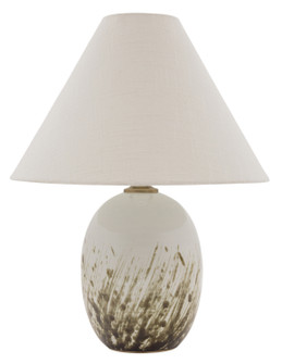 Scatchard One Light Table Lamp in Decorated White Gloss (30|GS140-DWG)