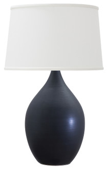 Scatchard One Light Table Lamp in Black Matte (30|GS202-BM)
