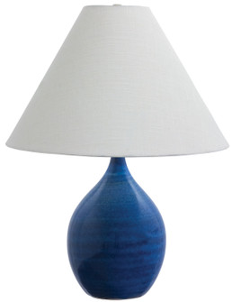 Scatchard One Light Table Lamp in Blue Gloss (30|GS300-BG)