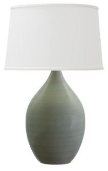 Scatchard One Light Table Lamp in Celadon (30|GS302-CG)