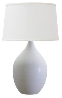 Scatchard One Light Table Lamp in White Matte (30|GS302-WM)