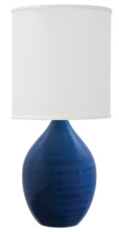 Scatchard One Light Table Lamp in Blue Gloss (30|GS401-BG)