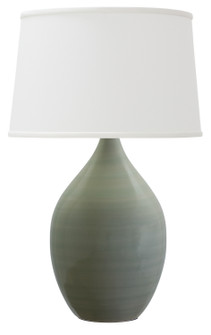 Scatchard One Light Table Lamp in Celadon (30|GS402-CG)