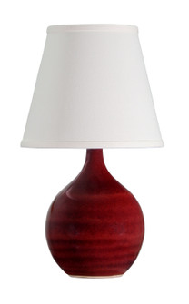 Scatchard One Light Table Lamp in Copper Red (30|GS50-CR)