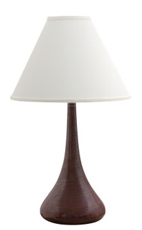 Scatchard One Light Table Lamp in Iron Red (30|GS801-IR)