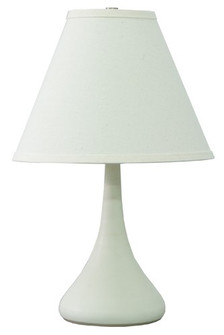 Scatchard One Light Table Lamp in White Matte (30|GS802-WM)