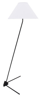 Victory One Light Floor Lamp in Black (30|VIC900-BLK)