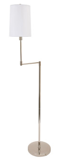 Wolcott One Light Floor Lamp in Polished Nickel (30|WOL400-PN)