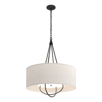 Loop Four Light Pendant in Black (39|104230-SKT-10-07-SE2811)