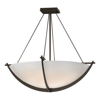 Compass Three Light Semi-Flush Mount in Bronze (39|124560-SKT-05-GG0054)