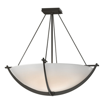 Compass Three Light Semi-Flush Mount in Dark Smoke (39|124560-SKT-07-GG0054)