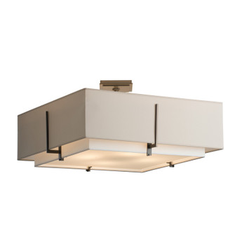 Exos Four Light Semi-Flush Mount in Dark Smoke (39|126513-SKT-07-SF2012-SE2401)