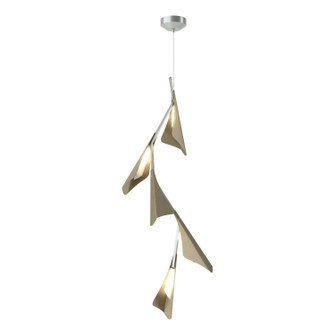 Plume LED Pendant in Vintage Platinum (39|135006-LED-STND-82-84)