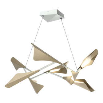 Plume LED Pendant in Vintage Platinum (39|135007-LED-STND-82-84)