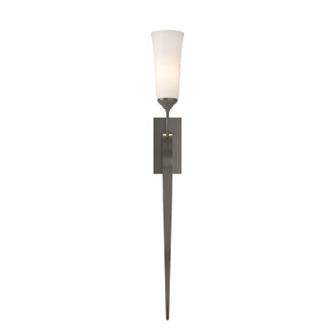 Sweeping Taper One Light Wall Sconce in Dark Smoke (39|204529-SKT-07-GG0350)
