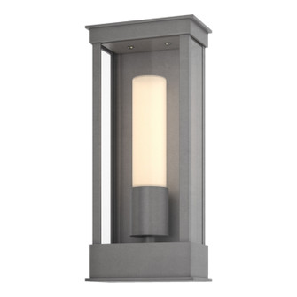Portico One Light Outdoor Wall Sconce in Coastal Burnished Steel (39|304320-SKT-78-GG0392)