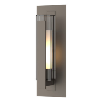 Vertical Bar One Light Outdoor Wall Sconce in Coastal Dark Smoke (39|307282-SKT-77-ZU0658)