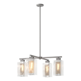 Polaris Four Light Outdoor Pendant in Coastal Burnished Steel (39|364213-SKT-MULT-78-72-ZM0093)