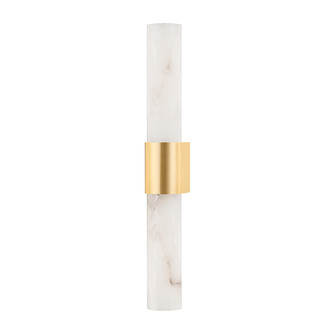 Ellington Two Light Bath in Aged Brass (70|1152-AGB)