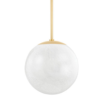 Burlington One Light Pendant in Aged Brass (70|1316-AGB)