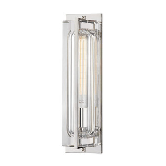 Hawkins One Light Wall Sconce in Polished Nickel (70|1731-PN) Hawkins One Light Wall Sconce in Polished Nickel (70|1731-PN)