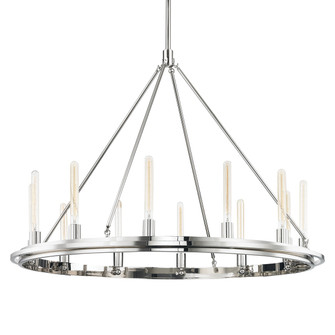 Chambers 12 Light Chandelier in Polished Nickel (70|2745-PN)