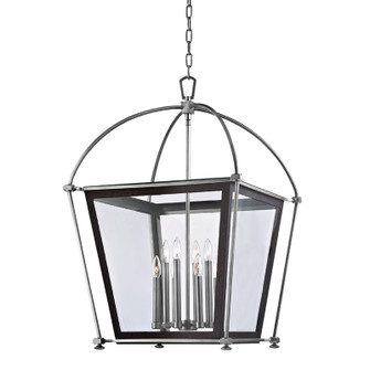 Hollis Eight Light Pendant in Polished Nickel (70|3624-PN)