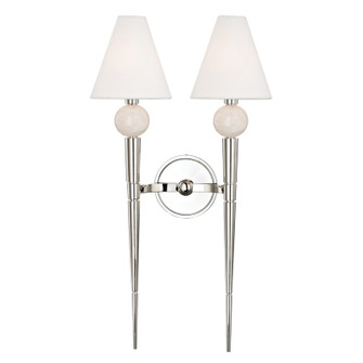 Vanessa Two Light Wall Sconce in Polished Nickel (70|4982-PN)