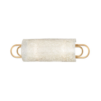 Buckley Two Light Bath Bracket in Aged Brass (70|5842-AGB)