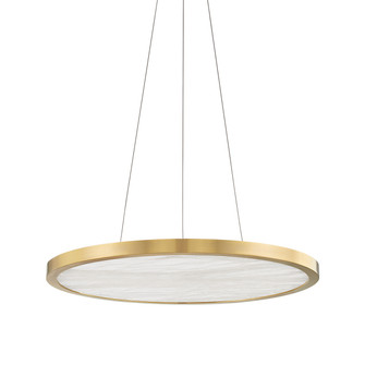 Eastport LED Chandelier in Aged Brass (70|6324-AGB)