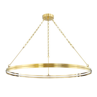Rosendale LED Chandelier in Aged Brass (70|7142-AGB) Rosendale LED Chandelier in Aged Brass (70|7142-AGB)