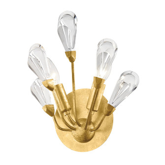 Tulip Two Light Wall Sconce in Gold Leaf (70|7200-GL)