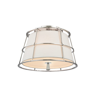 Savona Two Light Semi Flush Mount in Polished Nickel (70|9814-PN)