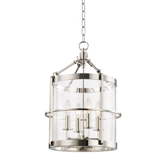Ren Four Light Lantern in Polished Nickel (70|BKO200-PN)