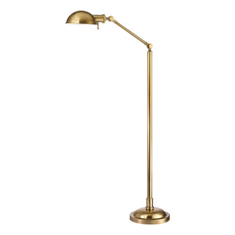 Girard One Light Floor Lamp in Vintage Brass (70|L435-VB)