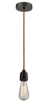 Winchester One Light Mini Pendant in Oil Rubbed Bronze (405|100OB-10CR-2OB)