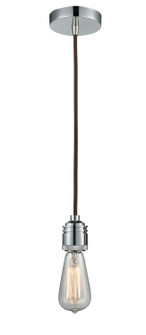 Winchester One Light Mini Pendant in Polished Chrome (405|100PC-10BR-2PC)