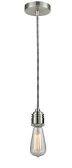 Winchester One Light Mini Pendant in Satin Nickel (405|100SN-10BW-2SN)