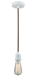 Whitney One Light Mini Pendant in White (405|100W-10BR-0W)