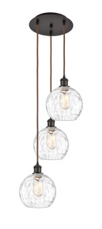 Ballston Three Light Pendant in Oil Rubbed Bronze (405|113B-3P-OB-G1215-8)