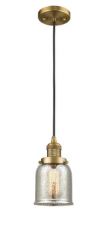 Franklin Restoration LED Mini Pendant in Brushed Brass (405|201C-BB-G58-LED)