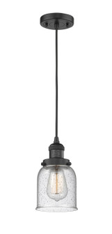 Franklin Restoration One Light Mini Pendant in Matte Black (405|201C-BK-G54)
