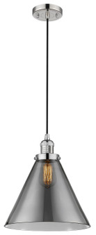 Franklin Restoration LED Mini Pendant in Polished Nickel (405|201C-PN-G43-L-LED)