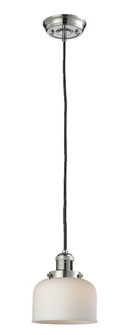Franklin Restoration One Light Mini Pendant in Polished Nickel (405|201C-PN-G71)